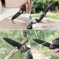 thumbnail image 7 of FLISSA Button Lock Folding Knife, 3.1" D2 Steel Blade EDC Pocket Knife with G10 Handle, Flipper, Belt Clip, Bearings for Outdoor Camping, Hiking, Fishing, Hunting, Gift for Men & Women (Green), 7 of 7