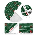 thumbnail image 4 of Yayeee Christmas Tree Skirt 35 inches for Xmas Tree Holiday Party Decoration, Green Christmas Trees, 4 of 6