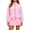 Pink, variant on Stralyhd Two Piece Set Womens Travel Vacation Long Sleeve Outfit 2026 Striped Tracksuit Daily Comfy Casual Lounge Sets