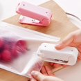 thumbnail image 6 of Yannee Mini Sealing Machine Package Bags Thermal Plastic Food Closure Portable Sealer Pink 1 Pcs, 6 of 6