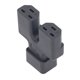 thumbnail image 5 of Adaptador de corriente IEC320 125V-250V C20 macho a doble C21 hembra IEC320 C20 a adaptador de corriente dual IEC320 C21 para servidor PDU, 5 of 8