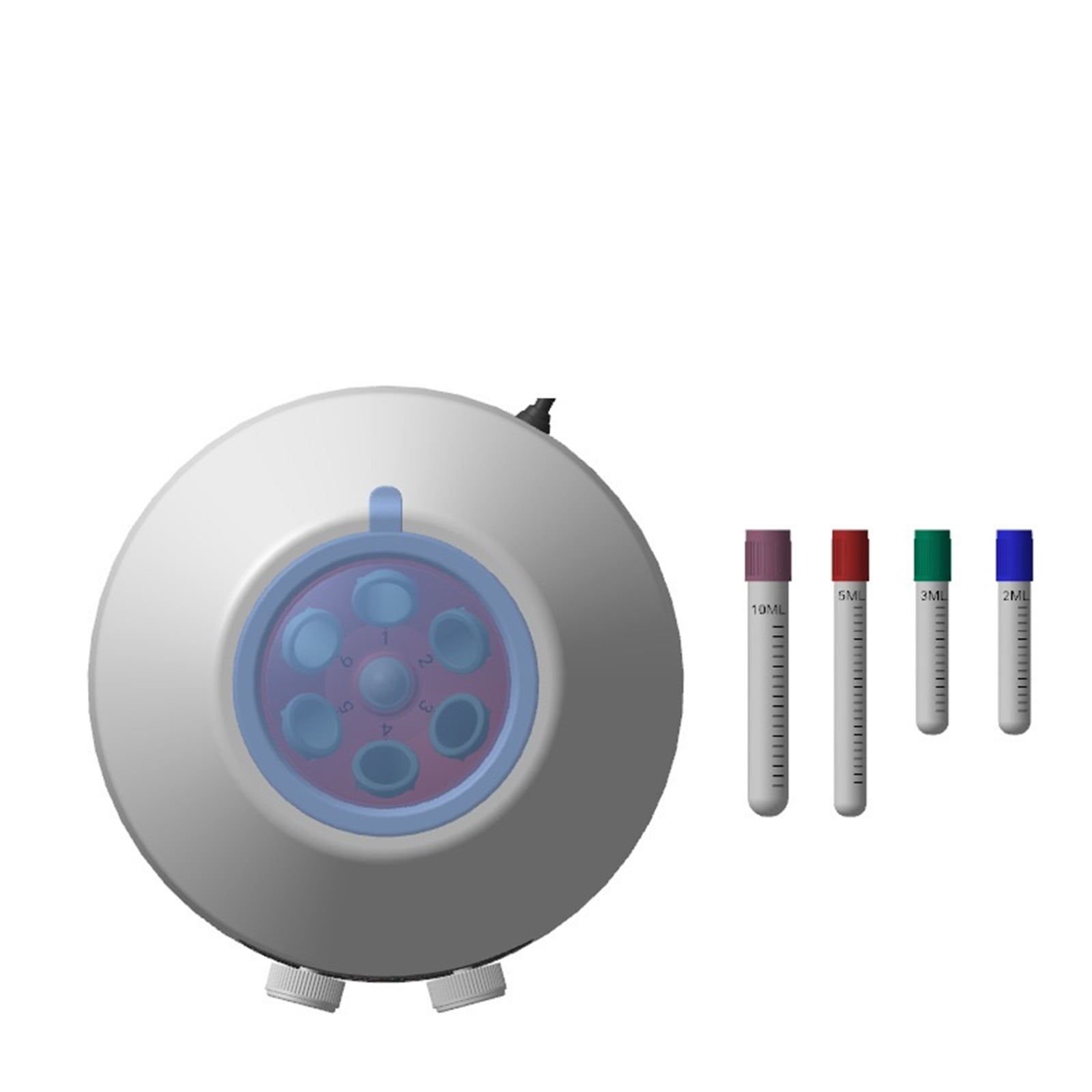 Desktop Centrifuge Mini Centrifuge Machine 4000rpm 1685xg Timing Medical Centrifuge Lab Practice Machine ,Efficient Separation