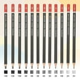thumbnail image 3 of 8B Drawing Pencils for Sketching, 12PCS Sketch Pencils for Drawing Art Pencils Graphite Wood Pre-sharpened for Drawing Sketching Artists, Black Red, 3 of 6
