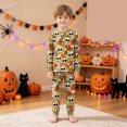 thumbnail image 5 of NIEWTR Girls Halloween Set Cute Cartoon Print Long Sleeved Homewear Two Piece Set Halloween Pajamas Toddler Girl Cute Pjs For Girls, 5 of 7