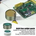 thumbnail image 5 of Flujo de pasta de soldadura de alta pureza, crema de estaño para soldar, grasa de pasta, flujo para reparación de PCB BGA PGA SMD, 1/2/3 Uds., 5 of 5
