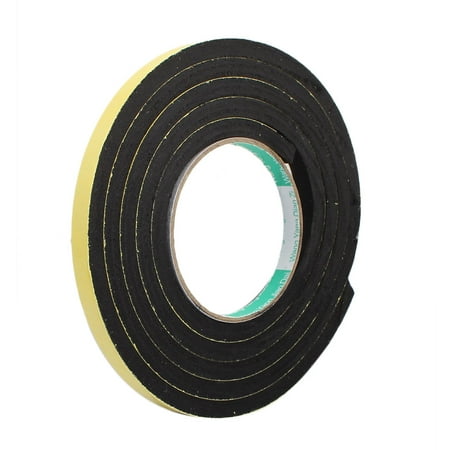 

10mm Width 8mm Thickness Single Side Shockproof Sponge Foam Tape 2M Length