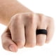 thumbnail image 2 of Anillos piezas de 8 mm de ancho, anillos de goma de silicona para ejercicios, para gimnasia deportiva , Tamaño 6 Yinane Banda del anillo del dedo del silicón, 2 of 8