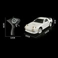 thumbnail image 3 of TFixol 1:18 Scale 2.4G RC Drift Car with Gyro Stabilization, Flip-Up Headlights, and Nylon Frame - Yellow Single Battery Version, 3 of 7