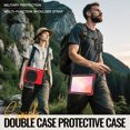 thumbnail image 7 of Case for Samsung Galaxy Tab S11 11 inch 2025 Released, 360 Degree Rotating Hand Grip Shockproof Cover with Shoulder Strap, Red, 7 of 7