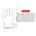 thumbnail image 3 of HPPE Cocina Jardinería Guantes protectores de manos Guantes de trabajo para picar carne de carnicero Manoplas 2 pares Speravity  HA5352-02*2, 3 of 7