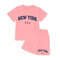 thumbnail image 3 of MAIHAN Outfits for Women Women Clothing Short Sleeve Tops Shorts Trendy 2 Piece Summer Shorts Set Cotton Outfits Sets, 3 of 3