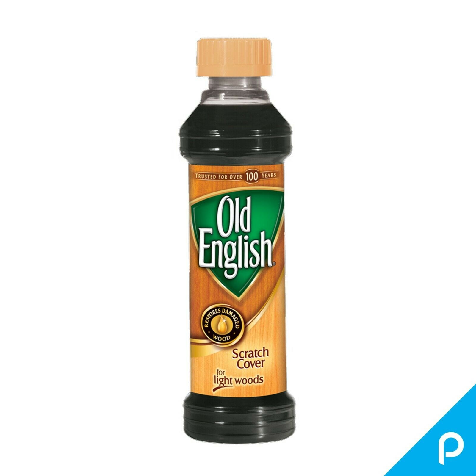 Old English Scratch Cover For Light Woods 8 oz (Pack of 2)