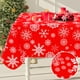 thumbnail image 1 of Mantel Smiry Christmas rojo 132 x 178 cm impermeable, 1 of 7