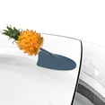 thumbnail image 3 of OULII Antenne de Voiture Décorative Topper Design Ananas Mousse Ornement de Toit de Véhicule pour Style Extérieur, 3 of 5