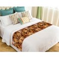 thumbnail image 1 of ABPHQTO Hermosa mujer africana con leones Corredor de cama Bufanda Ropa de cama Decoración 50x240 cm, 1 of 2