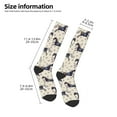 thumbnail image 2 of Yiaed Horse Print Great elasticity Adult Stockings Sports socks for Men and Women, 2 of 6