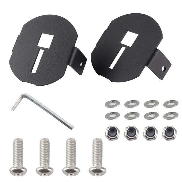 Soporte de montaje oculto para luz antiniebla de parachoques, compatible con Ford F150 2006-2014