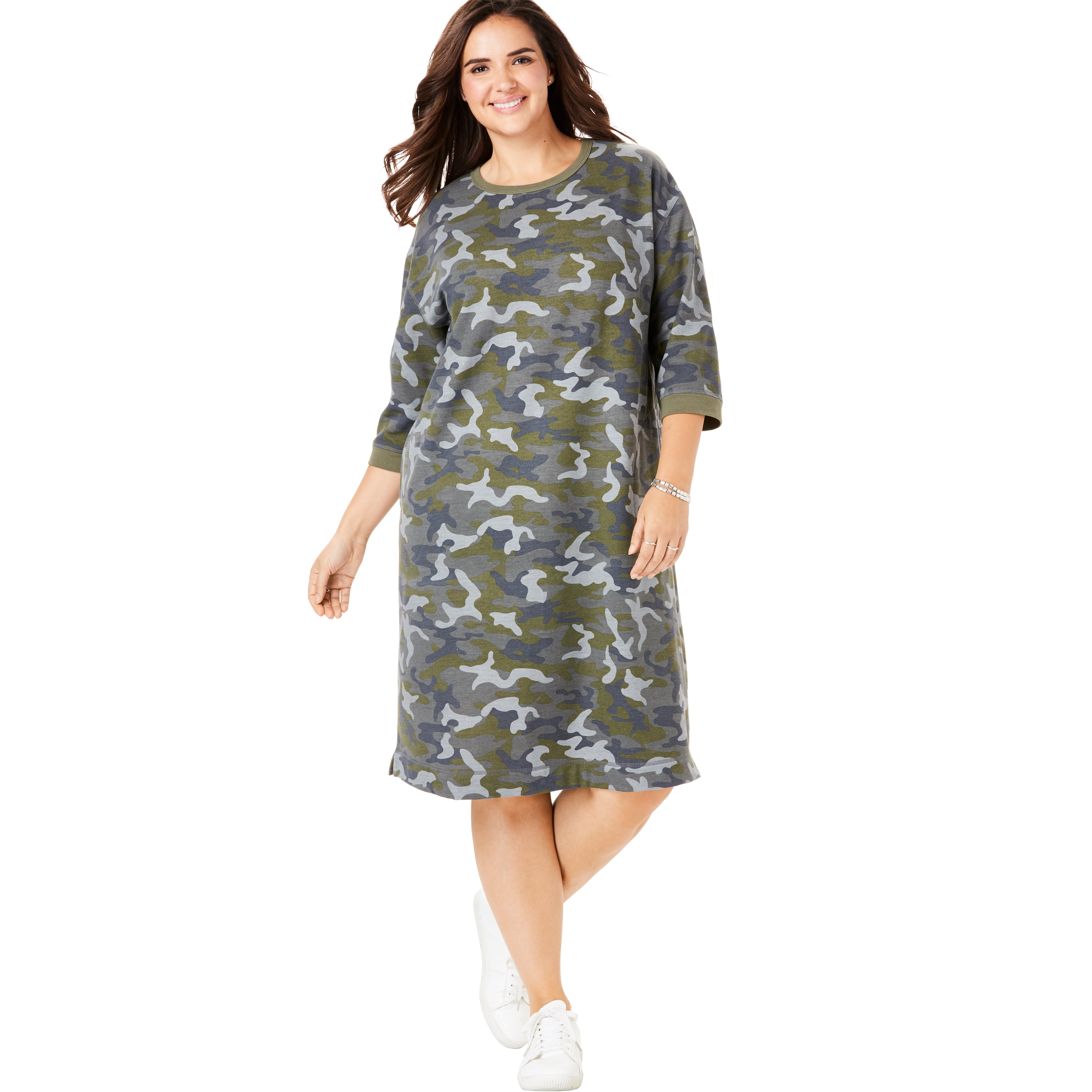 sweatshirt dress plus size