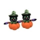 thumbnail image 4 of 2 muñecos de calabaza de tela para Halloween, bonitos juguetes para el hogar, fiestas y bailes de graduación. Negro Naranja, 4 of 9