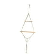 thumbnail image 3 of GROWTH TANK Macrame Wall Hanging Shelf Wall Mounted Storage Rack for Living Room Planter B, 3 of 9