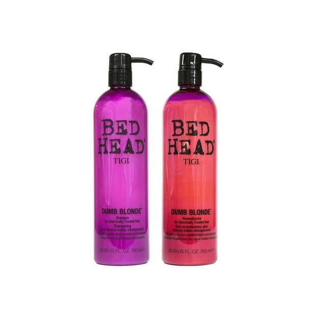 25 36oz Tigi Bed Head Dumb Blonde Shampoo And Reconstructor Conditioner Duo Walmart Com Walmart Com