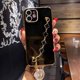 thumbnail image 1 of Funda De Plating Moto G50 G32 G52 G22 G82 G60 G60s G30 G20 G10 G42 G73 G53 G13 E20 Trébol De Cuatro Hojas Cadena De La Suerte Suave Chapado En Silicona Para Teléfono Con Whit, 1 of 3
