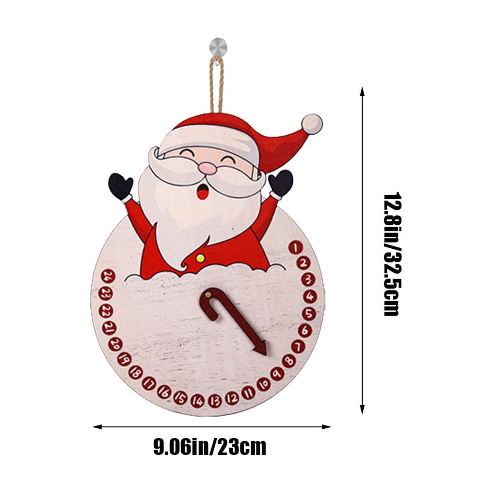 Calendrier De L'Avent Cheval En Acrylique 2D - 24 Jours, Décoration Murale Ou Sapin - Pour Passionnés D'équitation