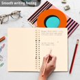thumbnail image 4 of FORMRS 1-Subject Spiral Notebook 8" x 5" College Ruled 60 Refillable Sheet A5 Hard Cover, 2 Pack, Orange Circle, 4 of 7