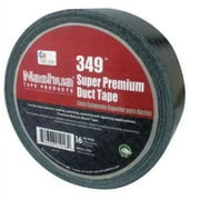 Berry Global 349 Super Premium Duct Tapes, Black, 48 mm x 36 m x 16 mil - 24 BX (573-1087355)