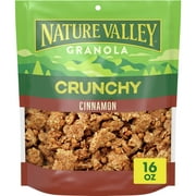 Nature Valley Crunchy Granola, Cinnamon, Resealable Bag, 16 OZ
