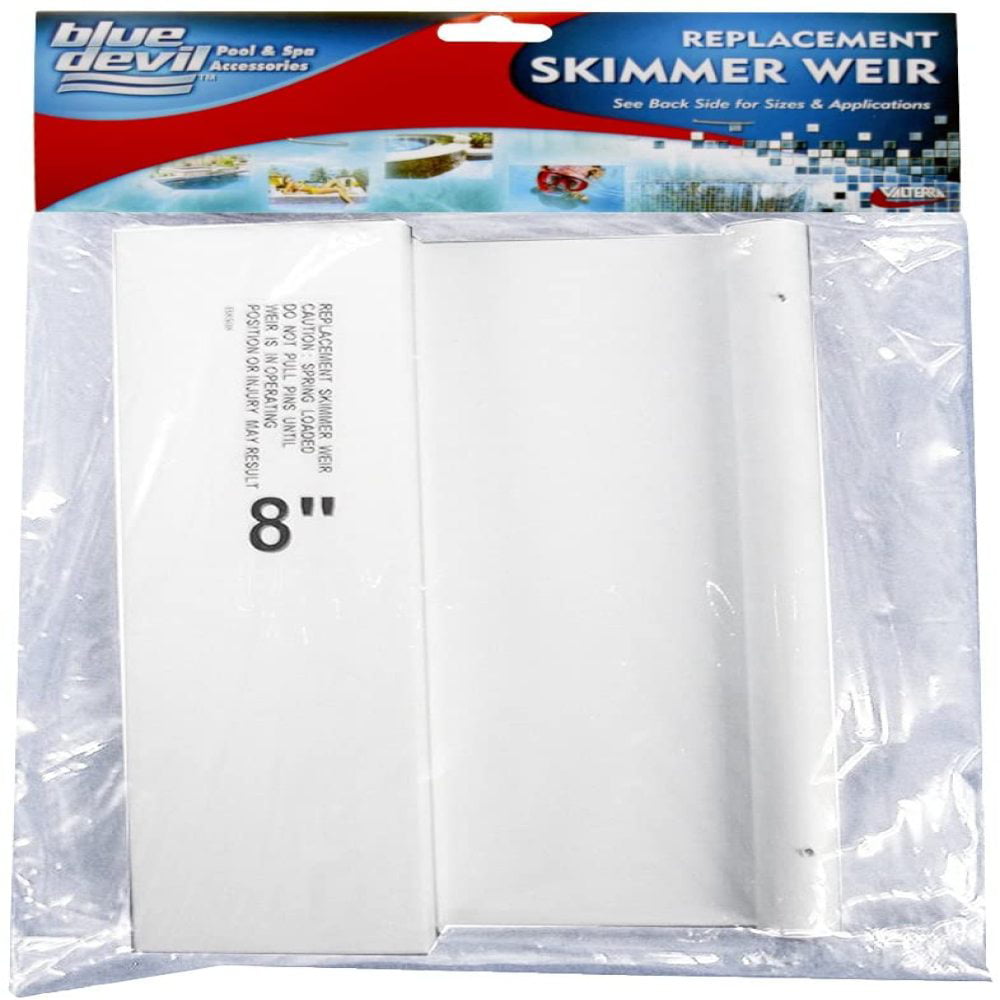 Skimmer Weir for Swimming Pool 8-Inch Blue Devil Skimmer Weir Replacement 