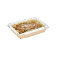 thumbnail image 3 of Cafe Vision Rectangle Clear Plastic Lid - Fits Medium Click Lock Container - 200 count box, 3 of 11