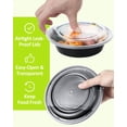 thumbnail image 3 of Meal-Prep-Containers-65 Pack 24 oz Plastic--Storage-Containers-with-, Disposable--Prep-Containers-Microwave-Safe, Meal-Prep-Bowls-, To-Go-Contianers-for-Lunch, 3 of 6