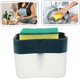 thumbnail image 3 of 1 Set Push Type Cutlery Dispenser Cutlery Sponge Holder Kitchen Under Sink Organization Storage Box Sink Sponge Holder Abs Cutlery Sponge Holder, 3 of 4