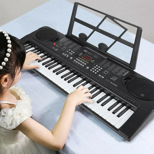 Digital Piano Electric Piano 61 Key Birthday Gift with USB