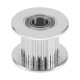 thumbnail image 1 of Uxcell 20T Agujero de 5mm Correa de Timing de Aluminio con Doble Rodamiento de Bolas, 1 of 6