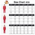 thumbnail image 3 of NIPAXO Family Matching Christmas Pajamas Set Button-Down Holiday Sleepwear Festive Print with Gingerbread Man & Snowflakes for Dad Mom Kids, 3 of 10