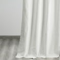 thumbnail image 5 of Starlight Off White Vintage Thermal Cross Linen Weave Blackout Curtain (1 Panel), Starlight Off White, 50W X 84L, 5 of 6