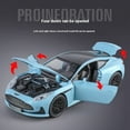 thumbnail image 6 of 1:32 Aston Martin DB12 GT Supercar Alloy Diecast Metal Model Car Cafe Display Decorative Ornaments Gift With Boyfriend Holiday, 6 of 10