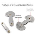 thumbnail image 3 of MOMOJIA Portable Radius- Fillet-Gauge Set Metal Concave Convex Arc Measuring Tools, 3 of 8