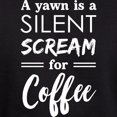 thumbnail image 3 of CafePress - A Yawn Is A Silent Scream For Coffee Sweatshirt - Pullover Hoodie, Classic, Comfortable Hooded Sweatshirt, 3 of 4