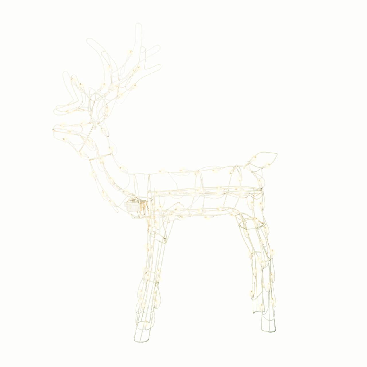 Holiday Time 48-Inch Animated Light-up Standing Buck, 105 Lights ...