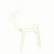 Holiday Time 48-Inch Animated Light-up Standing Buck, 105 Lights