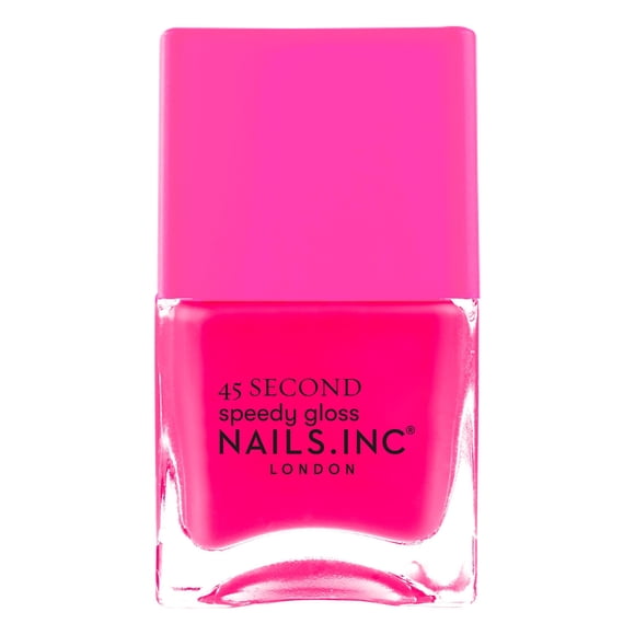 Esmalte de Uñas Nails Inc Blake Rosa Neón Secado Rápido 14 ml