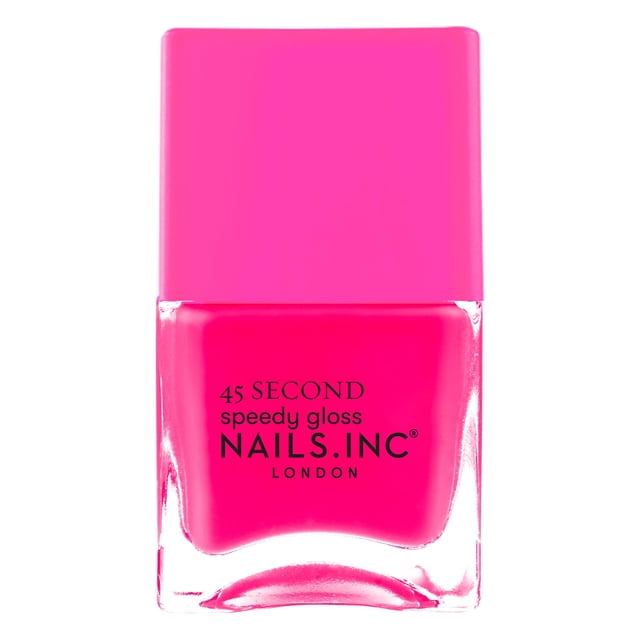 Esmalte de Uñas Nails Inc Blake Rosa Neón Secado Rápido 14 ml