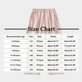 thumbnail image 3 of Full Length Pants For Toddler Boys Girls Pull On Casual Pants Kids' Water Resistant Hiking Pants Quick Dry Lightweight Relaxed Fit Pocket Drawstring Joggers Pants, 3 of 5