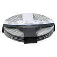 thumbnail image 7 of Mainstays Chiara 4 Piece Stoneware Round Gray Dinner Plates, 7 of 7