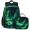 Color 4, variant on Jiaoprinted Outer Space Backpack and Insulated Lunch Box Set, Multi‑Pocket Daypack with Detachable Insulated Lunch Tote for Travel Work Outdoor, Galaxy Rocket Planet