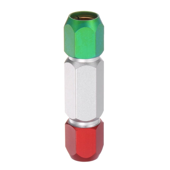 Uxcell Aluminum Alloy Pin Gage Handle 14-15mm Clamping Range Go No Double End Gauge Handle for Plug Gage