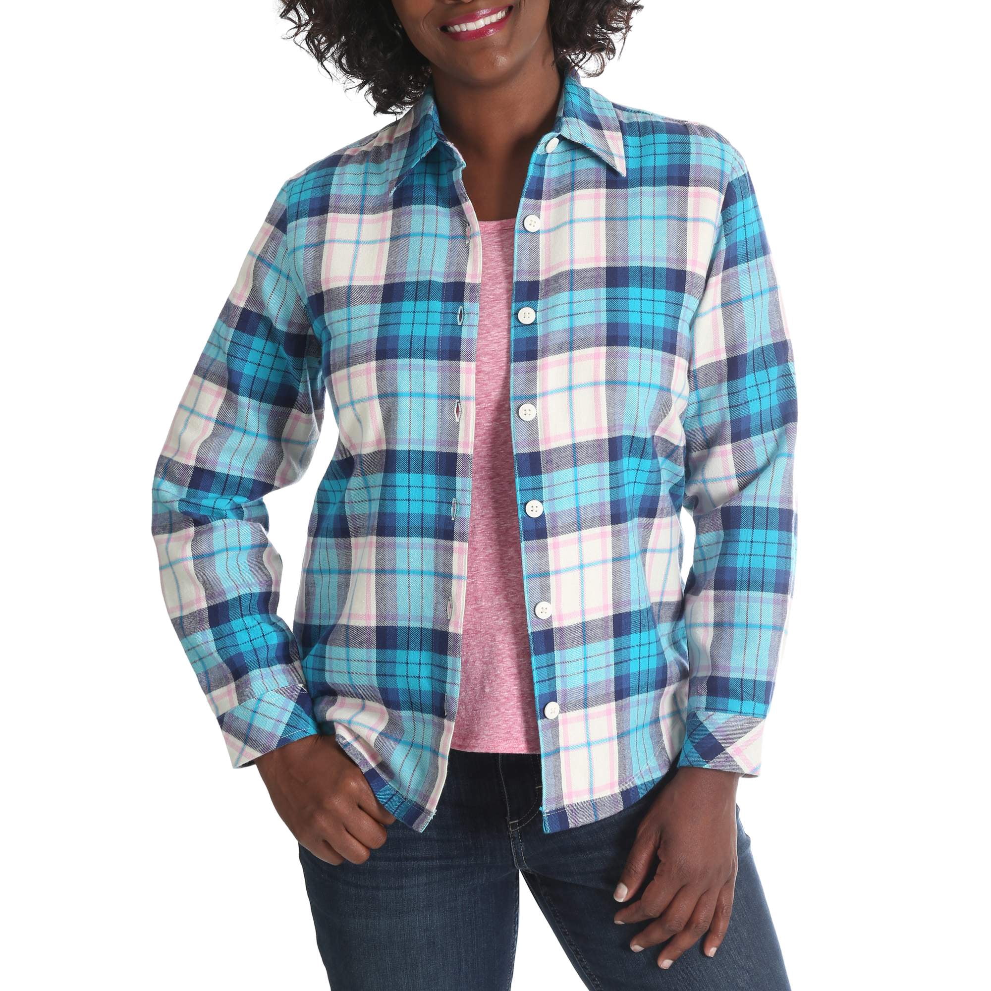 Women's Fleece Lined Flannel Shirt
